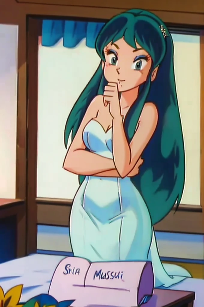 lum,Wedding Dress,high quality,masterpiece