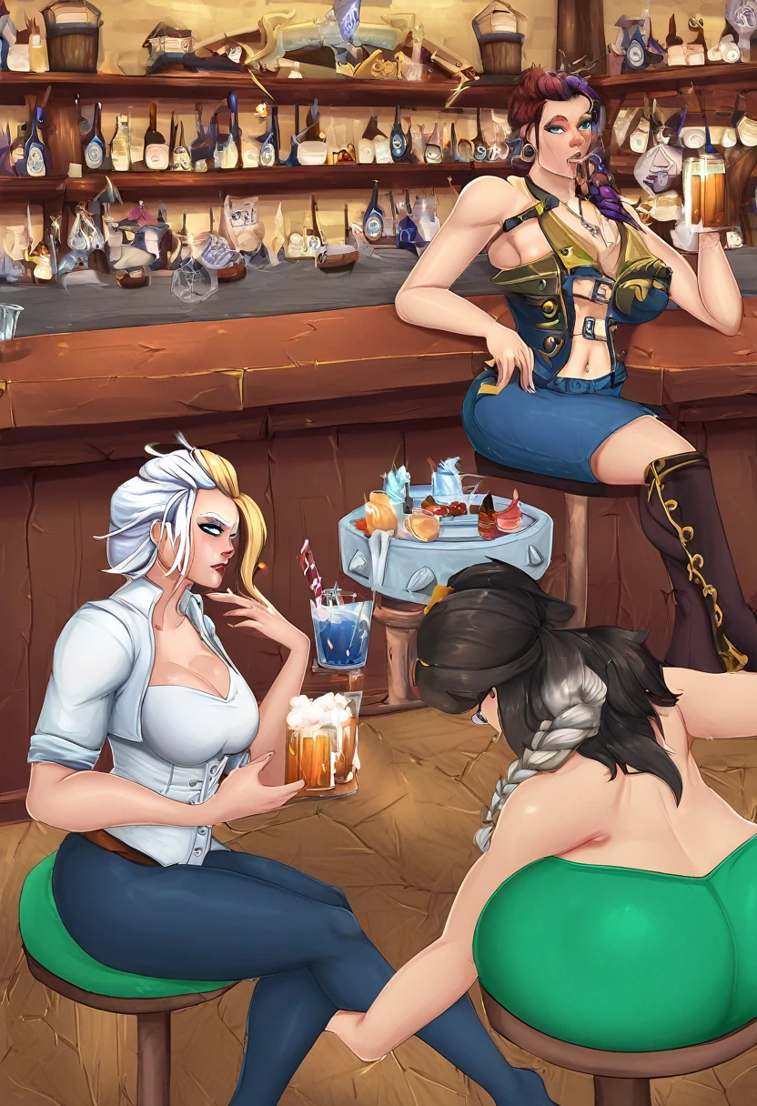 Jaina proudmoore, Jaina sitting in bar