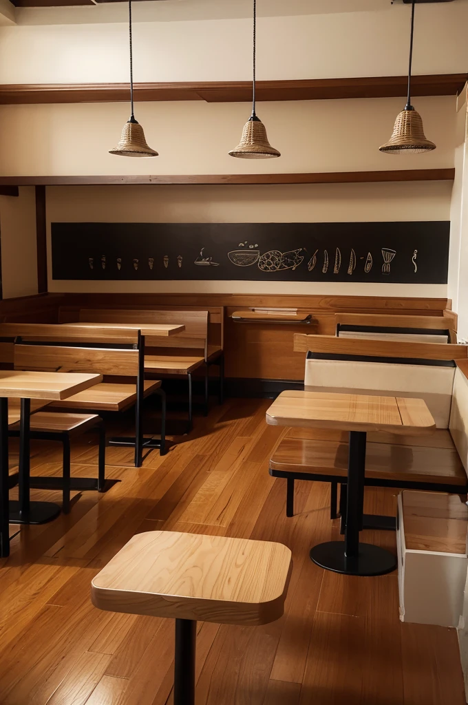 Western Restaurant，Wide-angle shooting，Flat illustrations，dining table，gourmet food,The background is minimalist