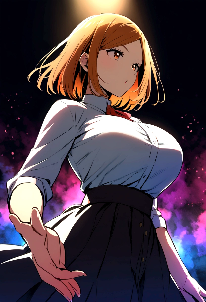 Nobara kugisaki with big breasts