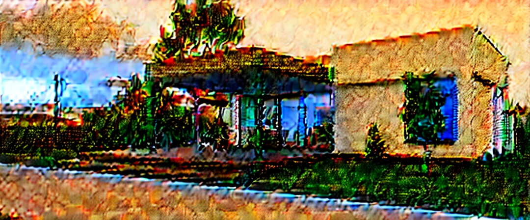 Masterpiece, high quality, best quality, authentic, super detail, outdoors, aiaigroup, house style modern , white wall ,wood decking, pavement, grass, trees, dusk sky, cloud, (daylight:1.1)
