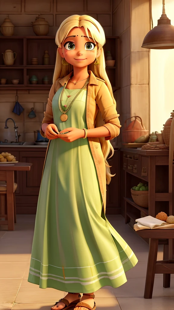 किसान: "अरे! ये गाय मेरी फसल खराब कर रही है। मुझे इसे पकड़ना होगा।"