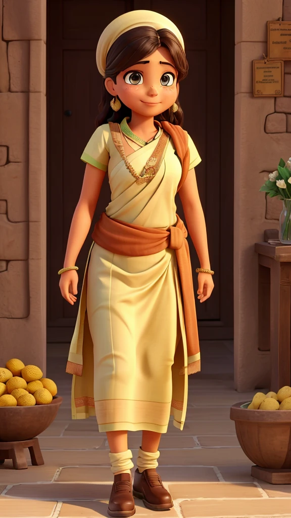 किसान: "अरे! ये गाय मेरी फसल खराब कर रही है। मुझे इसे पकड़ना होगा।"