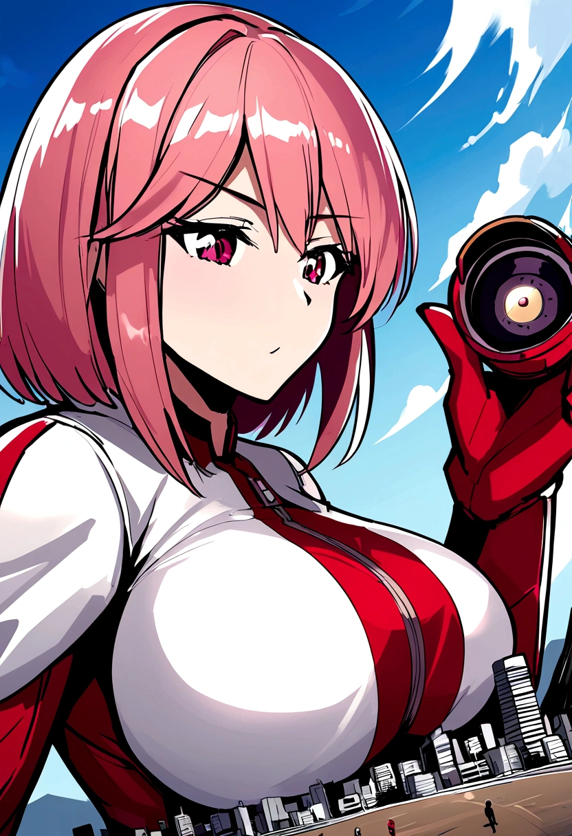 exy elegant woman big tits samus amran robot suit giantess