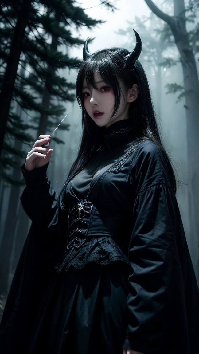 (best quality,high resolution:1.2),(dark,threaten:1.1),(doomな:1.1),(devil,Satan,Lucifer:1.1),(devil的な:1.1) best quality, Very deTailed, Practical, image, 暗くてWeird atmosphere, Glowing eyes, exist, memorable美しい, Ghosting, Mist rolling, 超自然exist, devilの本質, Shadow, Weird Whisper, Ominous air, 不気味なほどPale skin, Dark twisted branches, Flickering candlelight, horror element, Mystery, Spectrum Emergence, Gothic art style, charm的な, Spectral range, Extreme depression, Otherworldly beauty, Mysterious light, memorable'Don't forget, Cold atmosphere, 诡异而不祥的light.,(doom,doomな:1.1),(Big shot:1.1、Large Breasts、Glasses) 、 ((((巨大的Glasses, Nerd Glasses, Gentleメガネ, Round Glasses)))),(((Large Breasts)))、(devil'Tail)、(Red eyes sparkling:1.6)、(赤くGlowing eyes,Sharp Teeth:1.1),(Black Wings,Gentle,old:1.1),(Hell scenery:1.1),(fire,sulfur:1.1),(threaten雰囲気:1.1),(dark shadows,threaten presence:1.1),(doom clouds,Stormy sky:1.1),(dark,Weird atmosphere:1.1),(doom aura,energy:1.1),(dark aura,cigarette:1.1),(Extremely hot,Flame:1.1),(Surreal,nightmare vision:1.1),(Predicting the outcome:1.1),(Twisted corners,fire热的王冠:1.1),(doom whispers,devilのような笑い:1.1),(Cry of pain,Echoing screams:1.1),(doom symbols,Runes:1.1),(Mysterious Relic,dark artifacts:1.1),(Hell Rituals,Sacrifice:1.1),(devil的な minions,creatures of darkness:1.1),(desolate,Desolate Wilderness:1.1),(University of the Soul,Suffering Soul:1.1),(Doom Eternal,无望的exist:1.1),(The Last Autumn,The world is in chaos.:1.1),(恶意exist,darkness personified:1.1),(Entering the Underworld,Nightmare Realm:1.1), clear, Beautiful and delicate face, clearですか, Beautiful and delicate eyes, Perfectly balanced face shape, high resolutionスキン, Delicate skin, The best ratio of four fingers and one thumb, Place your arms under your chest, Red tattoo on lower abdomen、oh!, Wide hips, Smooth abdomen, Thin, Pale skin, __Fashion__, __hair__:1.25)、Digital SLR Camera、 absurd、(On the table: 1.3), (Maximum resolution: 1.2), (Ultra HD TV: 1.2), light, beautiful eyes and skin, deTailed facial features, , (Clear focus: 1.2), (Focus on the face:1.2),Perfect style, Pretty Face, Acura, Anatomically correct, Highly deTailed face and skin texture, beautiful eyes, Double eyelids, Thin eyebrows, Glitter Eyeliner: 1 Natural cheeks, Radiant Skin, White skin: 1.2, (Glossy lips: 1.4),(Embarrassed look: 1.2),Highly deTailed face and skin texture, beautiful eyes, Double eyelids, Natural cheeks, Glossy lips: 1.4,Cleavage exposed、charm的な。charm、 Beautiful devil woman from hell, Surrealistic female portraits by David Hockney and Alphonse Mucha,