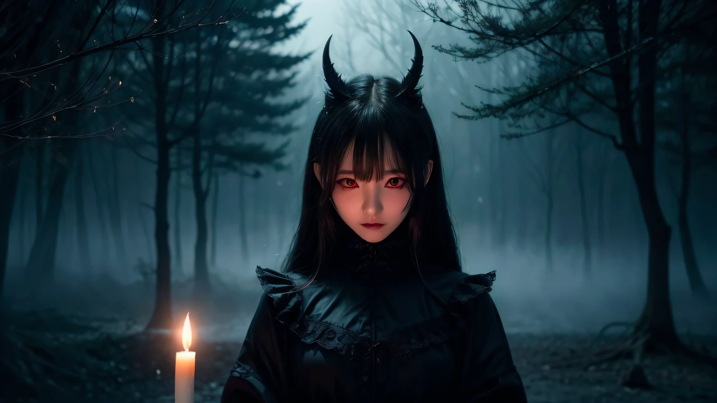 (best quality,high resolution:1.2),(dark,threaten:1.1),(Doom:1.1),(devil,Satan,Lucifer:1.1),(devilish:1.1) best quality, Very deTailed, Practical, image, Dark and weird atmosphere, Glowing eyes, exist, memorablebeautiful, Ghosting, Mist rolling, Supernatural exist, The nature of the devil, Shadow, Weird Whisper, Ominous air, Eerily pale skin, Dark twisted branches, Flickering candlelight, horror element, Mystery, Spectrum Emergence, Gothic art style, Charming, Spectral range, Extreme depression, Otherworldly beauty, Mysterious light, memorable&#39;Don't forget, Cold atmosphere, Weird and ominous light.,(doom,Doom:1.1),(Big shot:1.1、Large Breasts、Glasses) 、 ((((Huge Glasses, Nerd Glasses, Gentle Glasses, Round Glasses)))),(((Large Breasts)))、(devil&#39;Tail)、(Red eyes sparkling:1.6)、(赤くGlowing eyes,Sharp Teeth:1.1),(Black Wings,Gentle,old:1.1),(Hell scenery:1.1),(fire,sulfur:1.1),(Threatened atmosphere:1.1),(dark shadows,threaten presence:1.1),(doom clouds,Stormy sky:1.1),(dark,Weird atmosphere:1.1),(doom aura,energy:1.1),(dark aura,cigarette:1.1),(Extremely hot,Flame:1.1),(Surreal,nightmare vision:1.1),(Predicting the outcome:1.1),(Twisted corners,Fire Crown:1.1),(doom whispers,devilish laughter:1.1),(Cry of pain,Echoing screams:1.1),(doom symbols,Runes:1.1),(Mysterious Relic,dark artifacts:1.1),(Hell Rituals,Sacrifice:1.1),(devilish minions,creatures of darkness:1.1),(desolate,Desolate Wilderness:1.1),(University of the Soul,Suffering Soul:1.1),(Doom Eternal,Hopeless existence:1.1),(The Last Autumn,The world is in chaos.:1.1),(Malicious existence,darkness personified:1.1),(Entering the Underworld,Nightmare Realm:1.1), clear, Beautiful and delicate face, Is it clear?, Beautiful and delicate eyes, Perfectly balanced face shape, high resolutionスキン, Delicate skin, The best ratio of four fingers and one thumb, Place your arms under your chest, Red tattoo on lower abdomen、oh!, Wide hips, Smooth abdomen, Thin, Pale skin, __Fashion__, __hair__:1.25)、Digital SLR Camera、 absurd、(On the table: 1.3), (Maximum resolution: 1.2), (Ultra HD TV: 1.2), light, beautiful eyes and skin, deTailed facial features, , (Clear focus: 1.2）, (Focus on the face:1.2),Perfect style, Pretty Face, Acura, Anatomically correct, Highly deTailed face and skin texture, beautiful eyes, Double eyelids, Thin eyebrows, Glitter Eyeliner: 1 Natural cheeks, Radiant Skin, White skin: 1.2, (Glossy lips: 1.4),(Embarrassed look: 1.2),Highly deTailed face and skin texture, beautiful eyes, Double eyelids, Natural cheeks, Glossy lips: 1.4,Cleavage exposed、Charming。charm、 Beautiful devil woman from hell, Surrealistic female portraits by David Hockney and Alphonse Mucha,