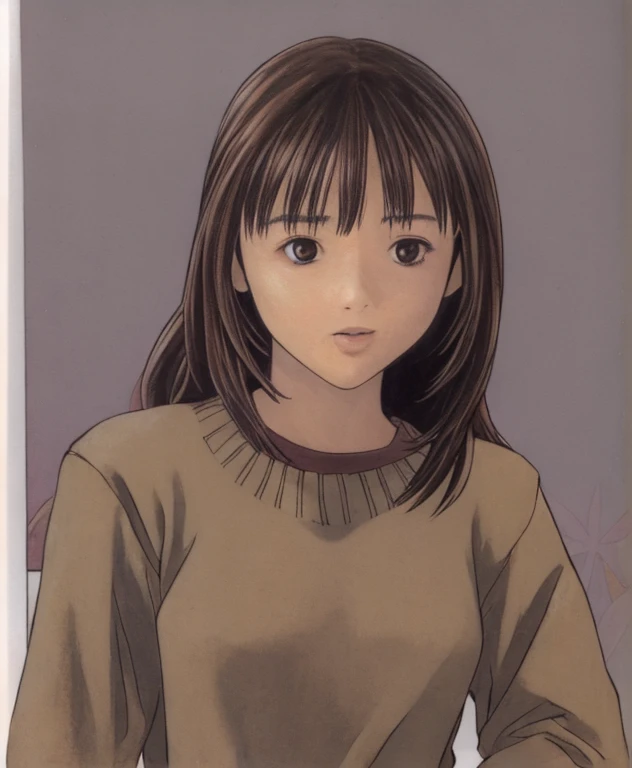 Iori is standing in casual clothes。