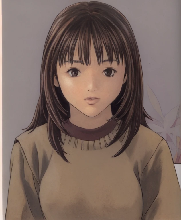 Iori is standing in casual clothes。