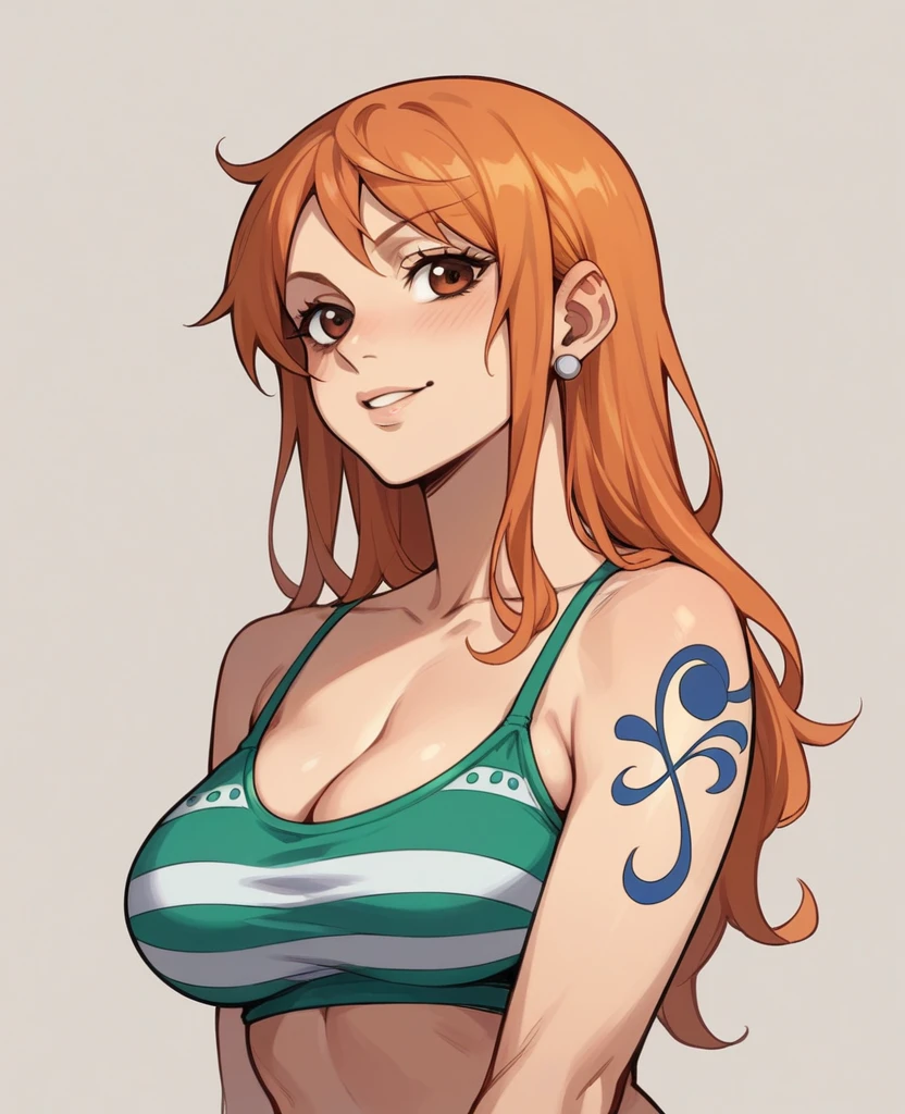 Nami and Robin nude sexy
