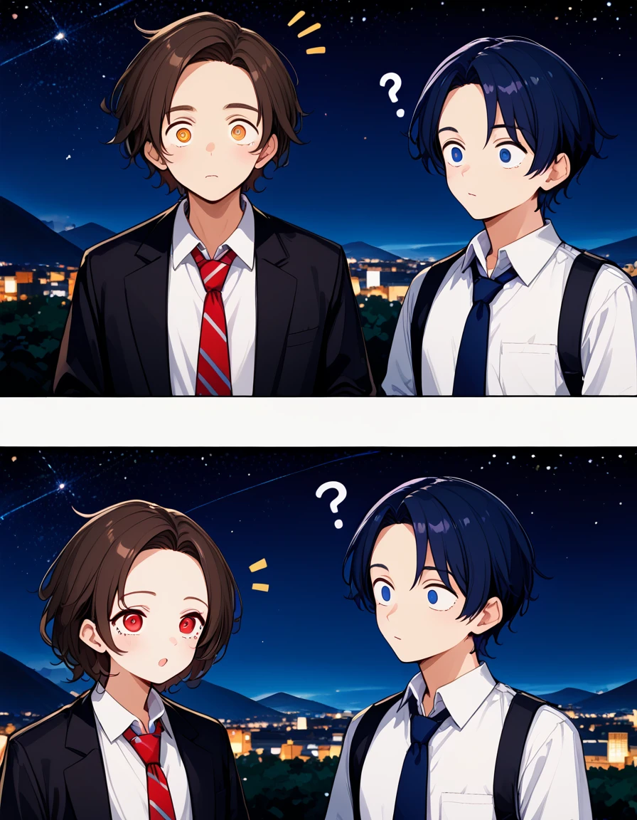 A boy named Thomas. His hair is as black as night,Curious eyes shine like distant stars. But what really caught everyone's attention was the jewelry he wore around his neck.: A small silver moon. This mysterious satellite is made of a bright and delicate material, Seems to emit a soft silver light.