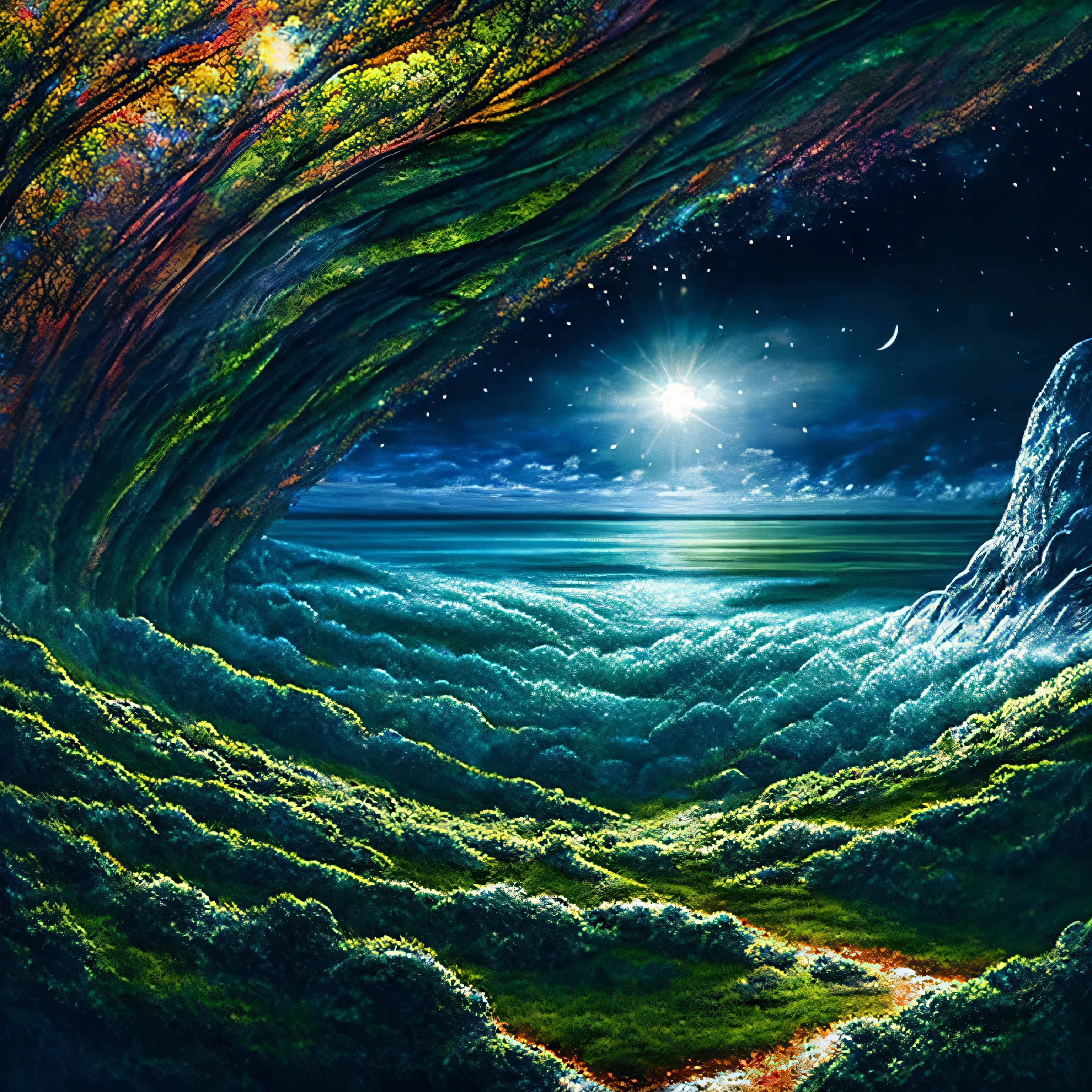 Help me generate a very imaginative picture，It doesn&#39;t matter，I'll shoot