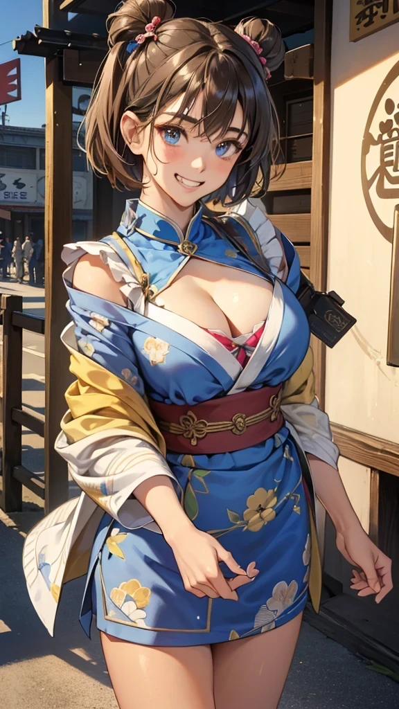 perfect anatomy:1.2)(absurdres, highres, ultra detailed),masterpiece,best quality,high resolution,8k,Realistic face,Realistic skin texture,magnified textures, stunning clarity,detailed anime girl,(cleavage cutout)