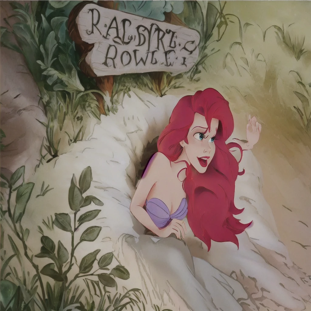 disney's the little mermaid ariel's house, jessica rabbit, in style of disney animation, emma watson as jessica rabbit, inspired by Don Bluth, art in the style of disney, don!!! bluth!!!, ariel the little mermaid, don bluth animation, don!!!! bluth!!!!, don bluth!!!, princess ariel, don bluth!!