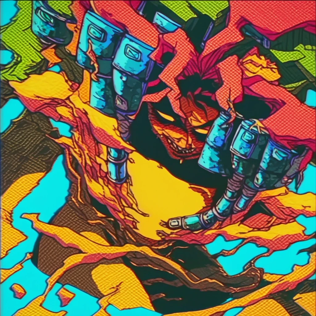 Anime Girl Glitch Glitchcore