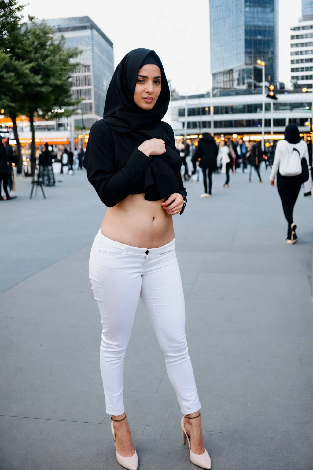 Hijabi grandma in Nike pro