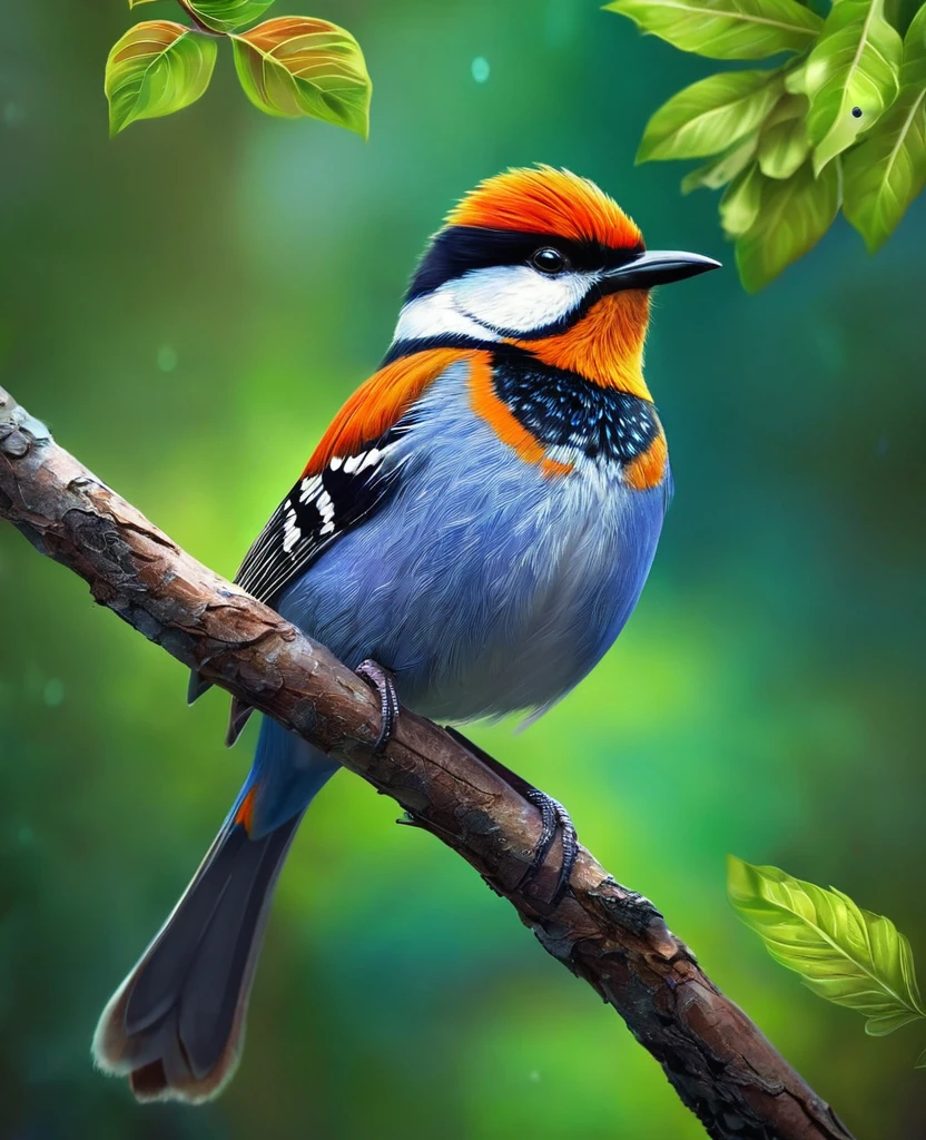 there is a bird that is sitting on a branch in the forest, majestic!!! beautiful!!!, beautiful and graceful, beautiful!!!!!!!!!, beautiful gorgeous, very sharp and detailed photo, gorgeous beautiful, very sharp and detailed image, has a very realistic look to it, incredibly beautiful, spotted ultra realistic, beautiful detail and color, very sharp and detailed, beautifully painted