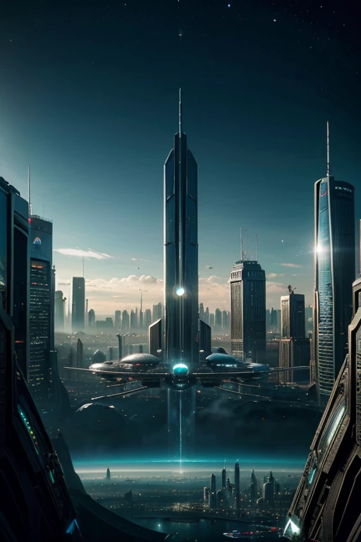 Alien world, cityscape, space, sci-fi, future, alien tech, alien city, extraterristical