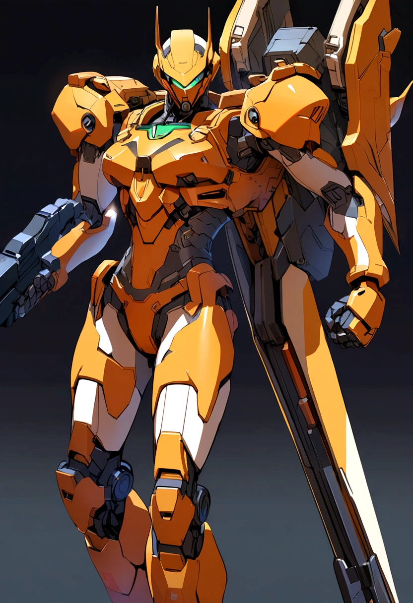 samus amran in mecha suit guns fire of