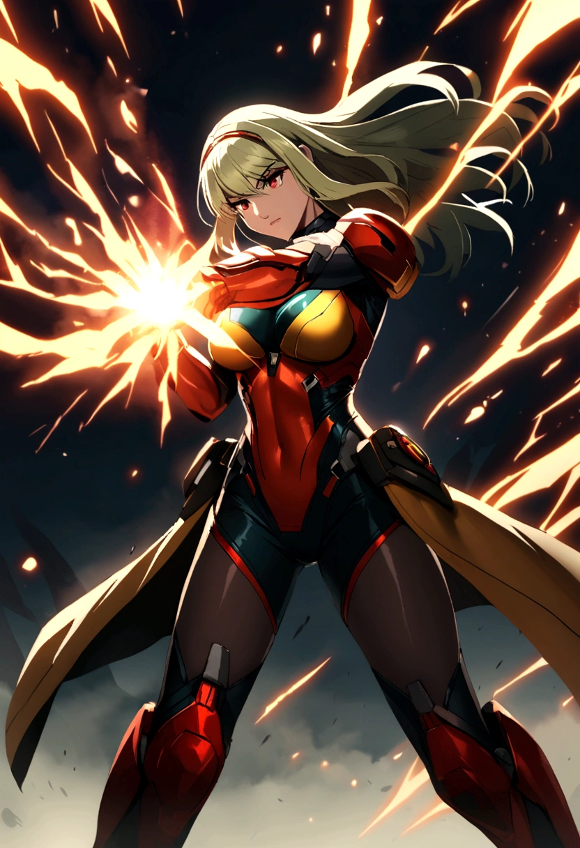 woman alone on world samus amran