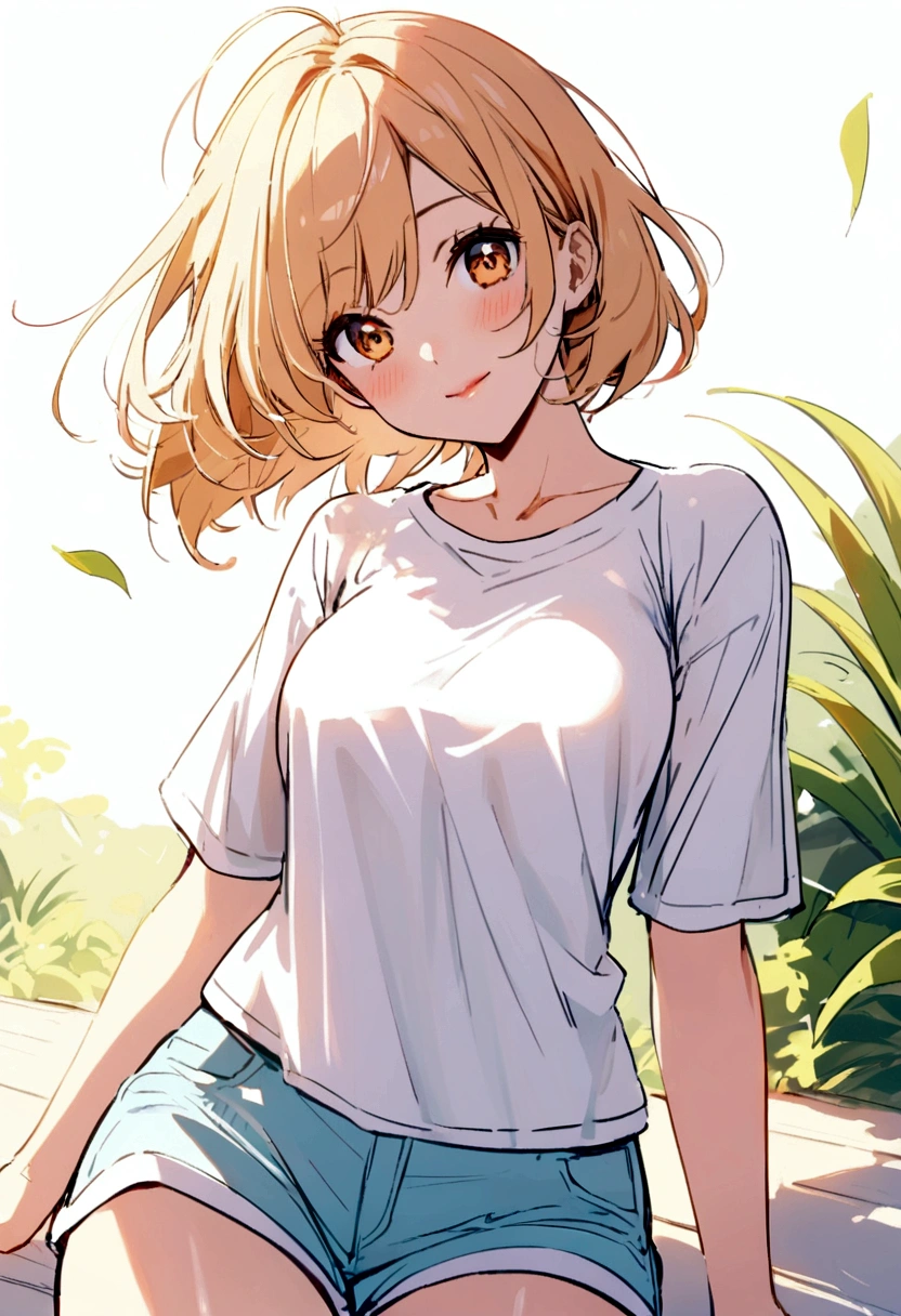 t-shirt court