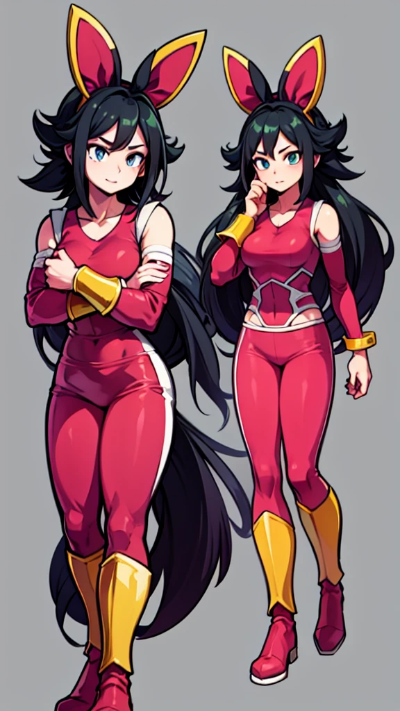 Kefla , 
Solo . Fullbody . Simple background , multiple view