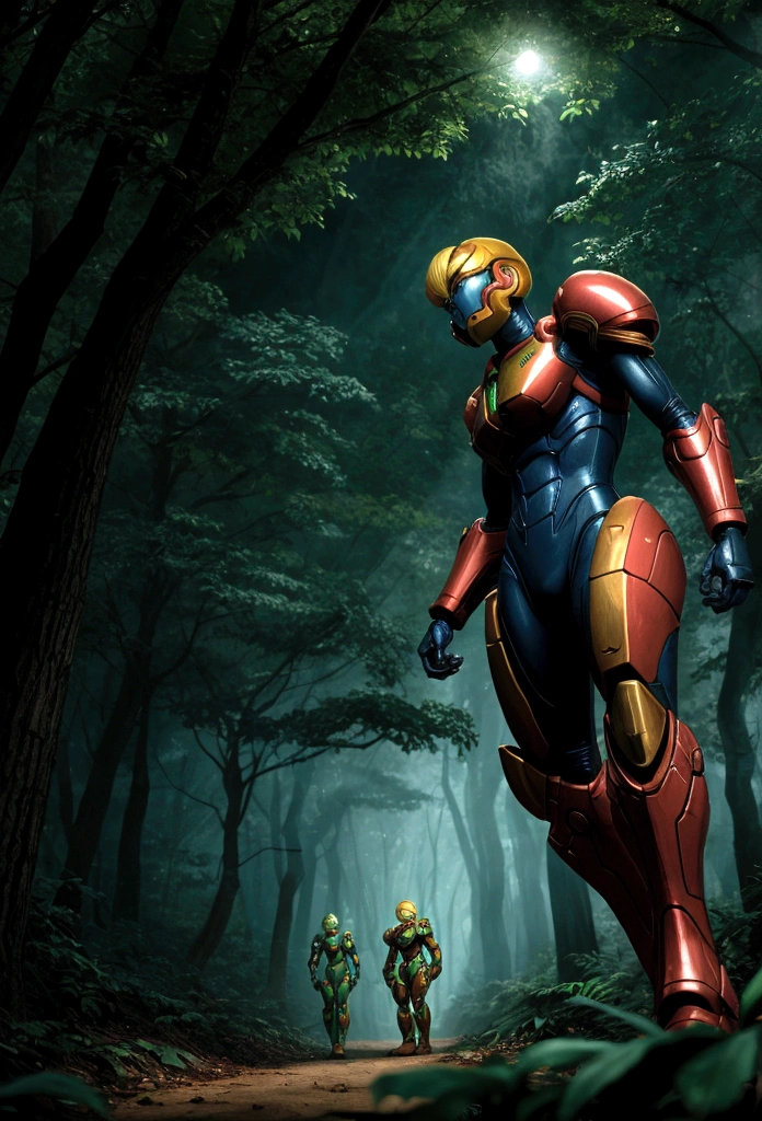 samus amran creppy forest