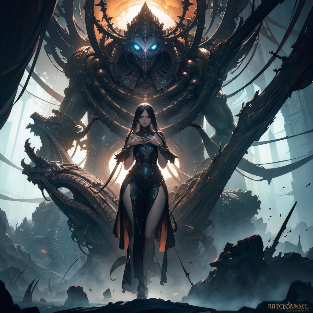 A lovely crystal embellished PHARAOH beautiful body and face, bigger eyes, scifi, futuristic, utopian, machine parts, body parts, wires, circuits, highly detailed, octane render, cinematic, ayami kojima, karol bak, side view, look from above, greg hildebrandt, and mark brooks, hauntingly surreal, gothic, highly detailed and intricate, rich deep colors., sf, intricate artwork masterpiece, ominous, matte painting movie poster, golden ratio, trending on cgsociety, intricate, epic, trending on artstation, by artgerm, h. r. giger and beksinski, sf, intricate artwork masterpiece, sf, intricate artwork masterpiece, ominous, golden ratio, trending on cgsociety, intricate, epic, trending on artstation, by artgerm, h. r. giger and beksinski, highly detailed, vibrant, production cinematic character render, ultra high quality model, black and white still, digital Art, perfect composition, beautiful detailed intricate insanely detailed octane render trending on artstation, 8k artistic photography, photorealistic concept art, soft natural volumetric cinematic perfect light, chiaroscuro, award - winning photograph, masterpiece, oil on canvas, raphael, caravaggio, greg rutkowski, beeple, beksinski, gigerhigh-heeled sandals, ANCIENT EGYPT themes in background Egyptian themes.