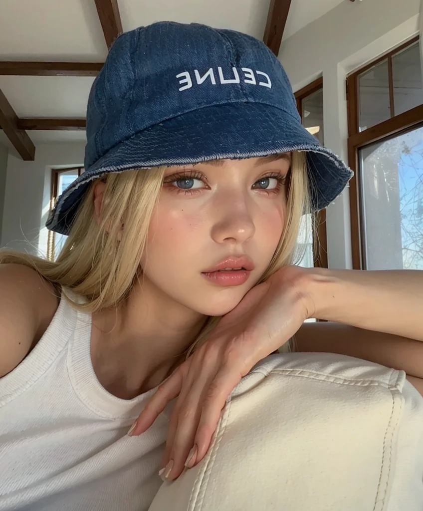 arafa blonde woman wearing a white blouse, face like exposed ester, Retrato de Sophie Mudd, Yelena Belova, estilo de julia razumova, Victoria Gavrilenko, modelo do instagram, Yulia Gorokhova, rosto perfeito ), ellie victoria gale, martina fackova, jennie blackpink. lisa blackpink