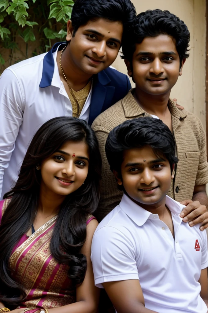 A boy and girl with name sachin and rubina