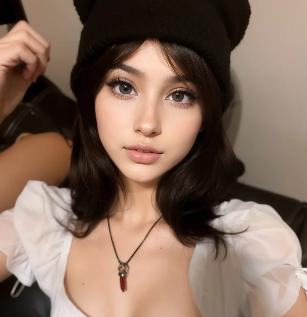 Pretty brown hair girl