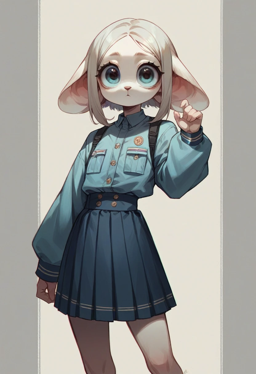 high resolution Big eyes Real Suit skirt Eros