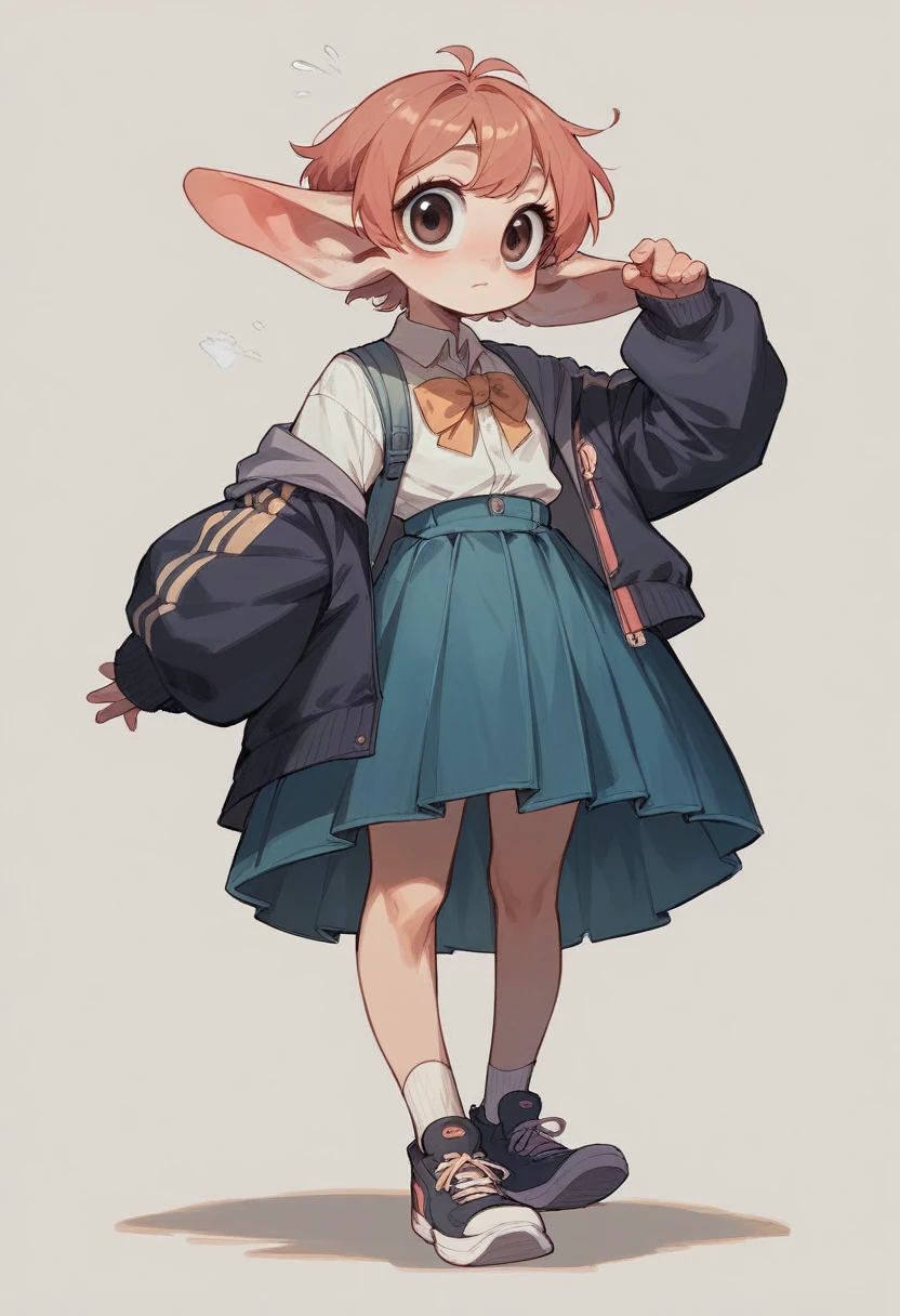 high resolution Big eyes Real Suit skirt Eros