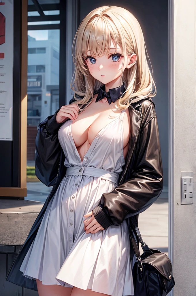 She's touching her nipples in her racing swimsuit、8K、、Highest quality、Tabletop、Ultra HD、Ultra-detailed、so beautiful、Ultra-detailed髪質、so beautiful、Portrait、Esbian all over、Captivating look、Beautiful woman、Long Blue Hair、blue eyes、Glowing Skin、bursting breasts、Very large breasts、Very big ass、Water droplets running down the skin、The background is a great night pool、naked、Excessive pubic hair growth、Two arms、Two Legs