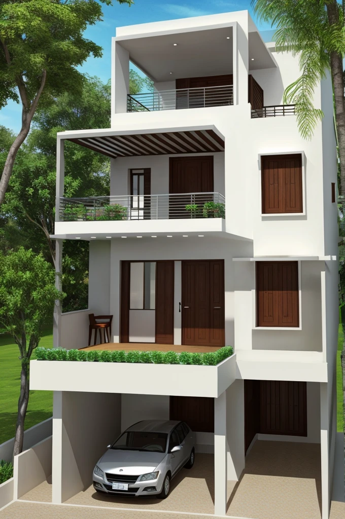 16 by 55 feet house design 