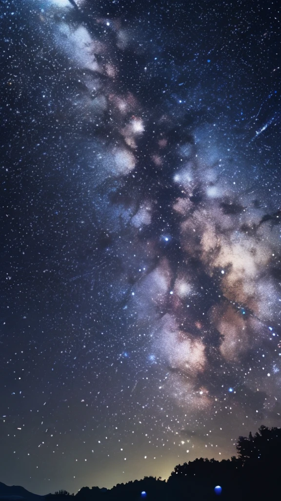 Tanabata background,milky way