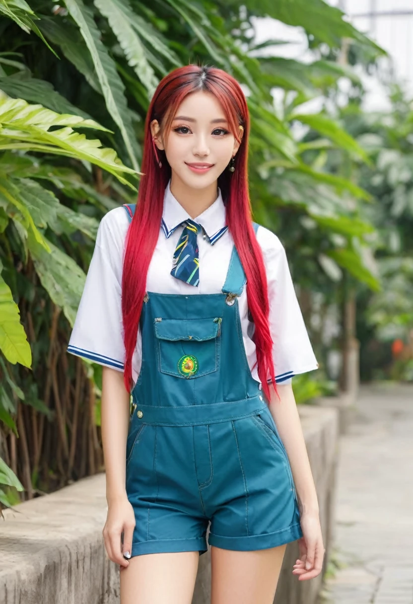 Reggae-style beautiful girl high school girl Real high quality overall generation
