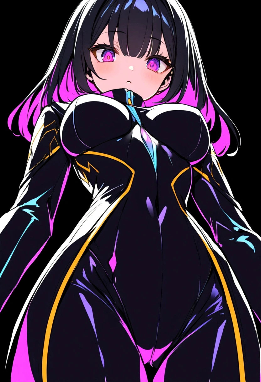 masterpiece best quality 1girl
upper thighs
night dark black background spark
looking at viewer from below
apstyle3 apstyle masterpiece best quality detailed eyes