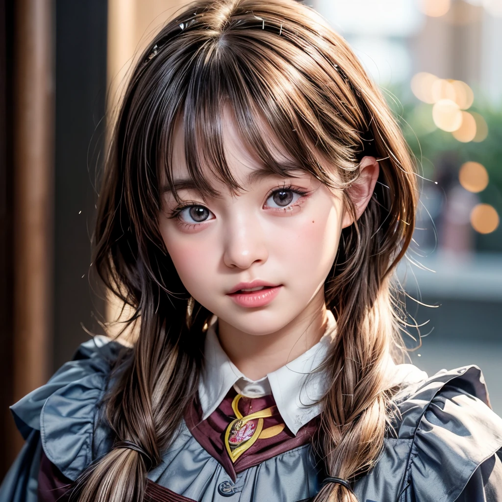 NSFW, 8k, High-level, absurd, masterpiece, best quality, primitive, very detailed CG, very detailed wallpaper, perfect lighting, Extremely detailed (((The personifying " Harry potter " as a Little Girl))), MysticSight, Tyndall effect, Tyndall scattering, Studio gray background with (many Dazzling RainbowColor particles BokeH:1.28), (RoundlyButts, ThighGap), (Exposed:0.4), (Assfocus with looking ahead), BREAK (NOGIZAKA face variations) Extremely Detailed very KAWAII face variations, perfect anatomy, Childish, captivating gaze, elaborate detailed Eyes with (sparkling highlights:1.28), long eyelashes、Glossy RED Lips with beautiful details, Coquettish tongue, Rosy cheeks, Radiant PearlSkin with clear transparency . { (Dynamic LifeLike expressions:1.4) | :d) }, (large eyes:-1) .