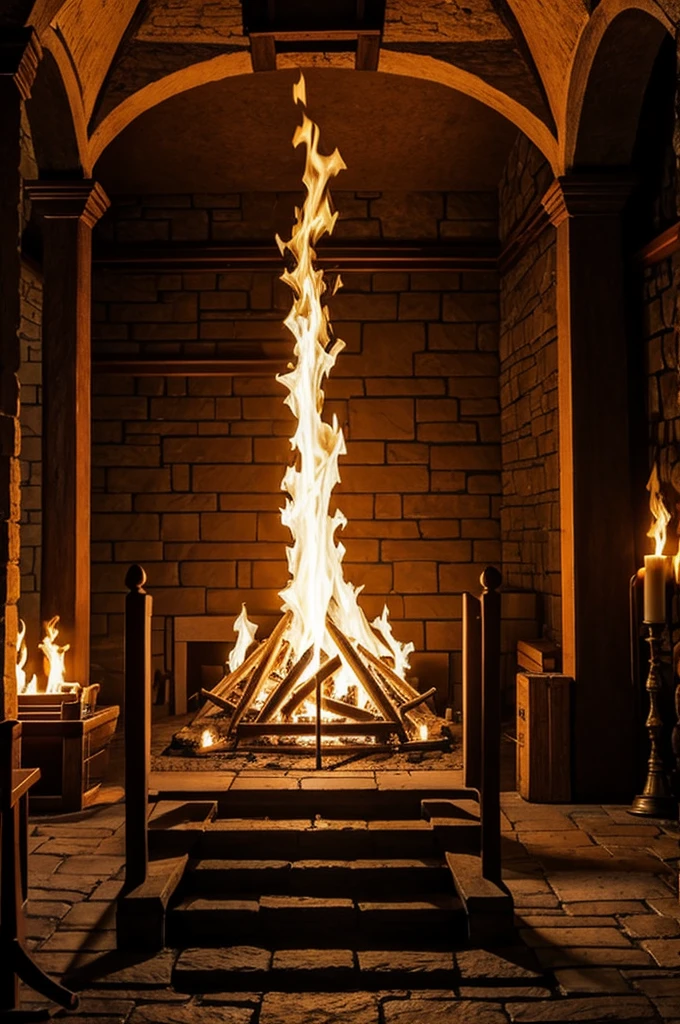Fire, middle Ages, 