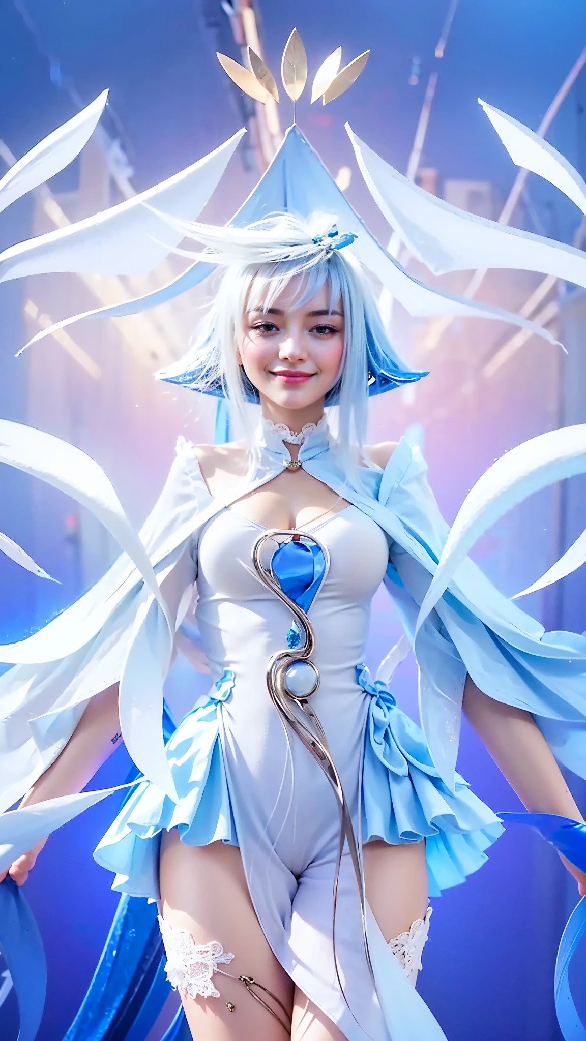 (white background), 4K, (portrait)1.2, anime style, simple background,
game, fantasy, jrpg,
blue hair,