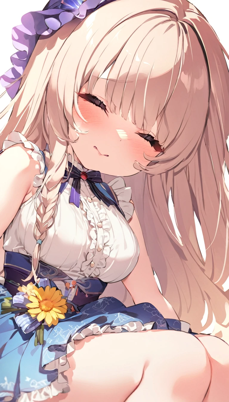{{{{{16k,Ultra High-resolution realistic romantic Leaked photos of a bare neat virgin girl with her own swaying huge tits as pretty as a actress with white ribbons, She's in sunny glass field, she is so ashamed, so embarrassed, so humiliated, The way she embarrassed herself is adorable, The more shy she is, the smaller and cuter her face becomes}}}}},{{Extremely detailed}},{{{{{dye her cheeks flush and integrated her face pretty small, thick lips, Enchanting thick gross idol's Lips}}}}},{{{{{the best glossy bang neat long, voluminous hair}}}}},{{{{{the more her bodyline and transform into a pretty girl, her bare bodyline and weist are more and more curvier and softly, Injecting her with hormones to make her body, eyes, hair, body lines neat, All her shame turns to purity, and as she moans with a neat look on her face}}}}},{{{{{The more shy she gets, the more her tits droop and the droopier they get, and that's even more embarrassing}}}}},{{{{{She's given hormones that make her even more embarrassed, so embarrassed that she cowered and unable to control the sexual voice that comes out on its own, couldn't even open her eyes, When she climaxes with a lewd voice unthinkable from her usual purity, she turns into a masturbator, but even her masturbation is pure and she masturbates cutely, but her tits are out of shape, turn into her bad shape tits, Blessed that don't fit in the children's clothes she wears that have grown disproportionately large for their age}}}}}