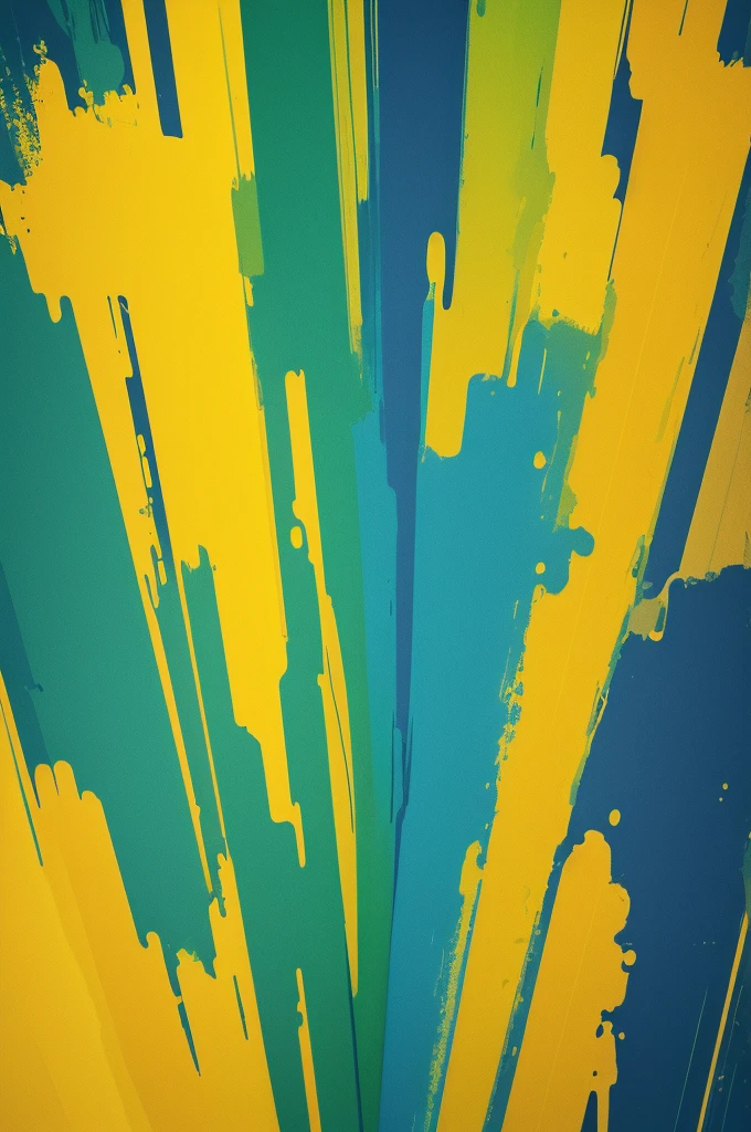 Create a background with green, yellow and blue colors