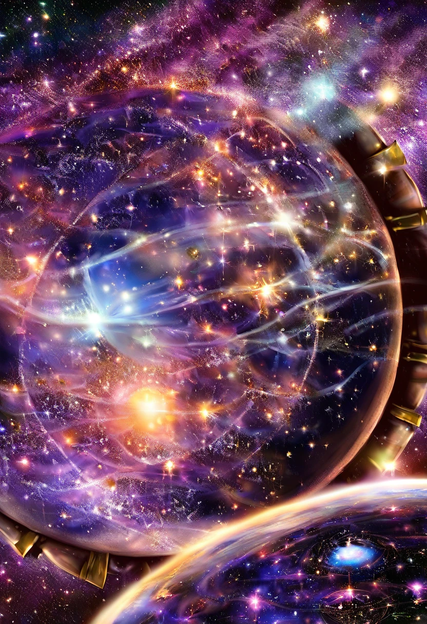 Jaina proudmoore, masterpiece, best quality, high quality, extremely detailed CG unity 8k wallpaper, Depth of Field, HDR,,Photorealistic,extremely detailed, Intricate, High Detail, universe, space, galaxy, stars, planets, astronomy, cosmos, celestial, nebula, black hole, solar system, cosmic rays, supernova, deep space, astronomical objects