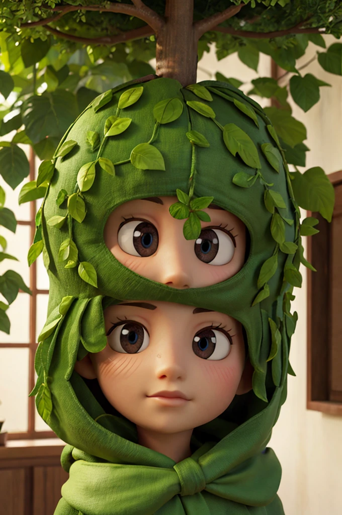 tree with a face that speaks, a tree magic with face