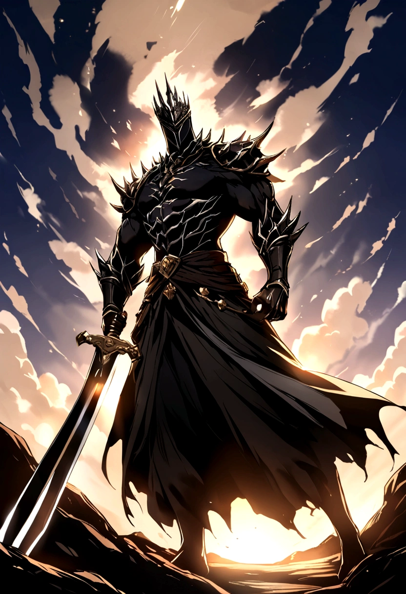 dark king swordsman style character