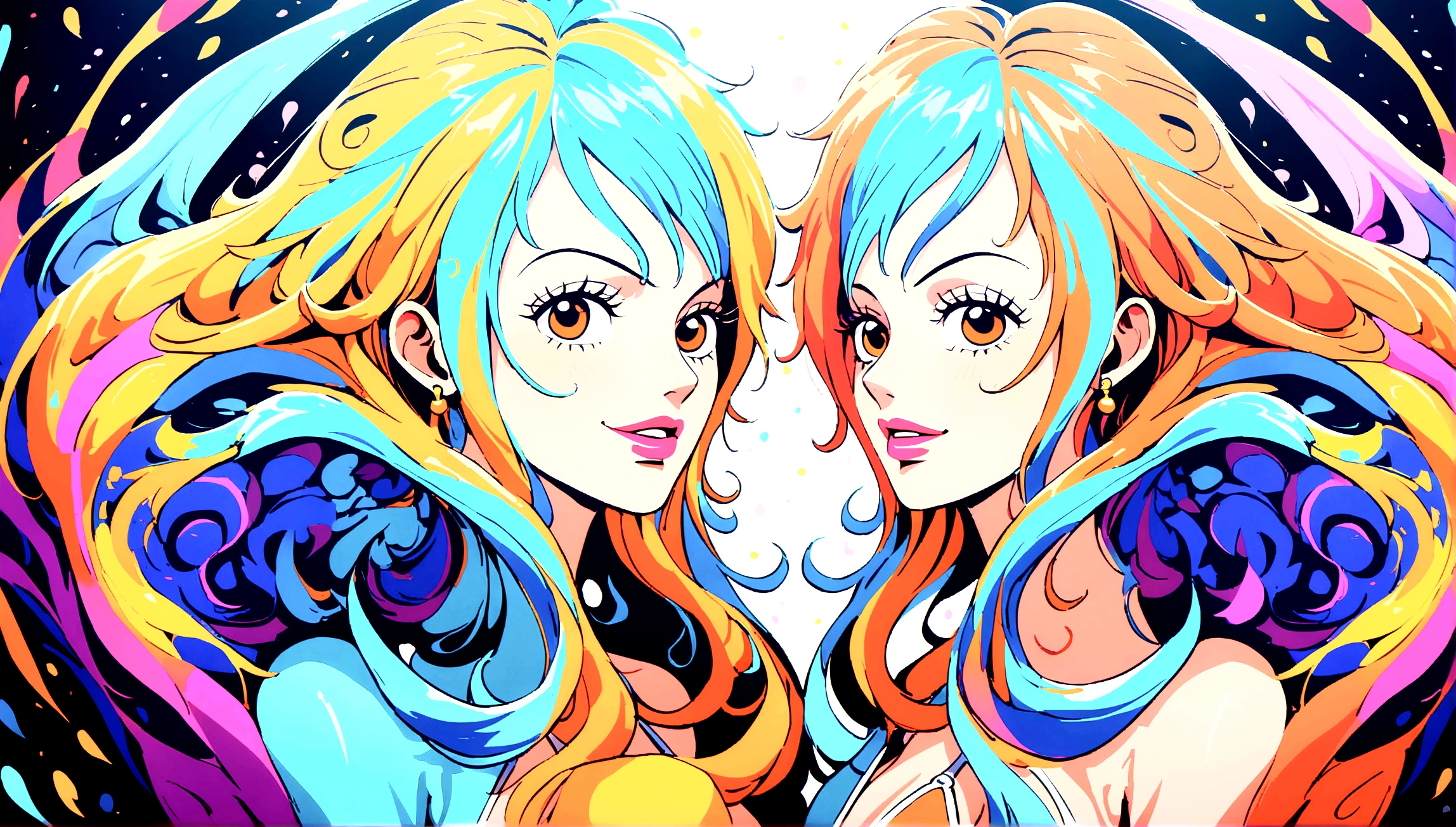 nami de one piece en bikini sexy ass
