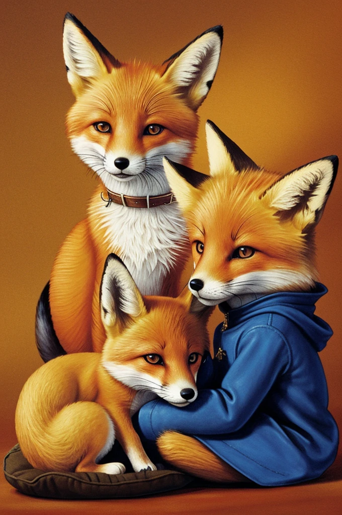The little prince with the fox