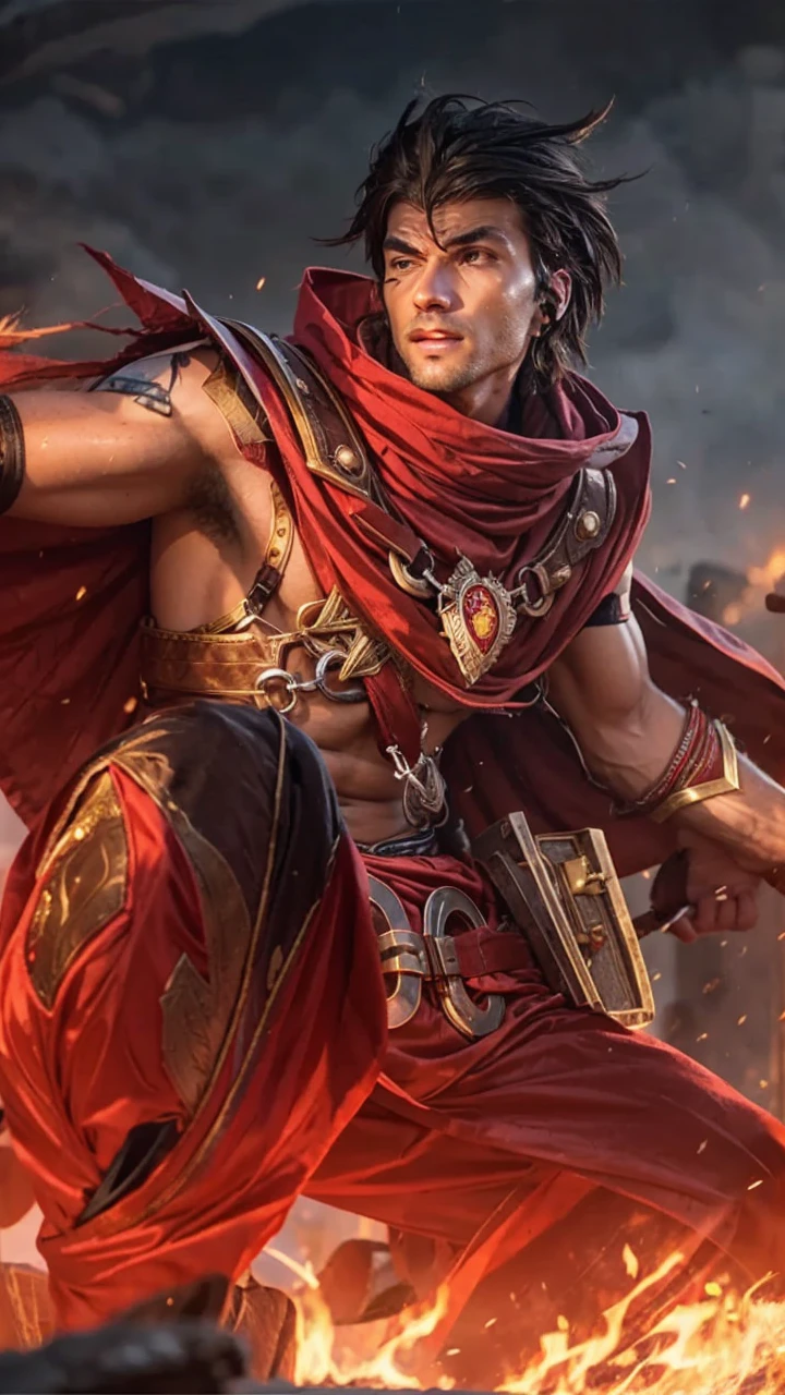 Men face