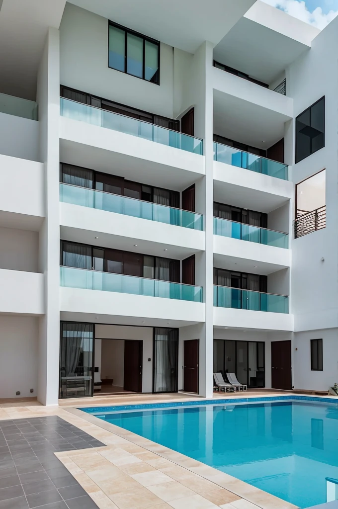 Modern 2 Floors Resort with 20 Rooms and swimming pool in the first floor