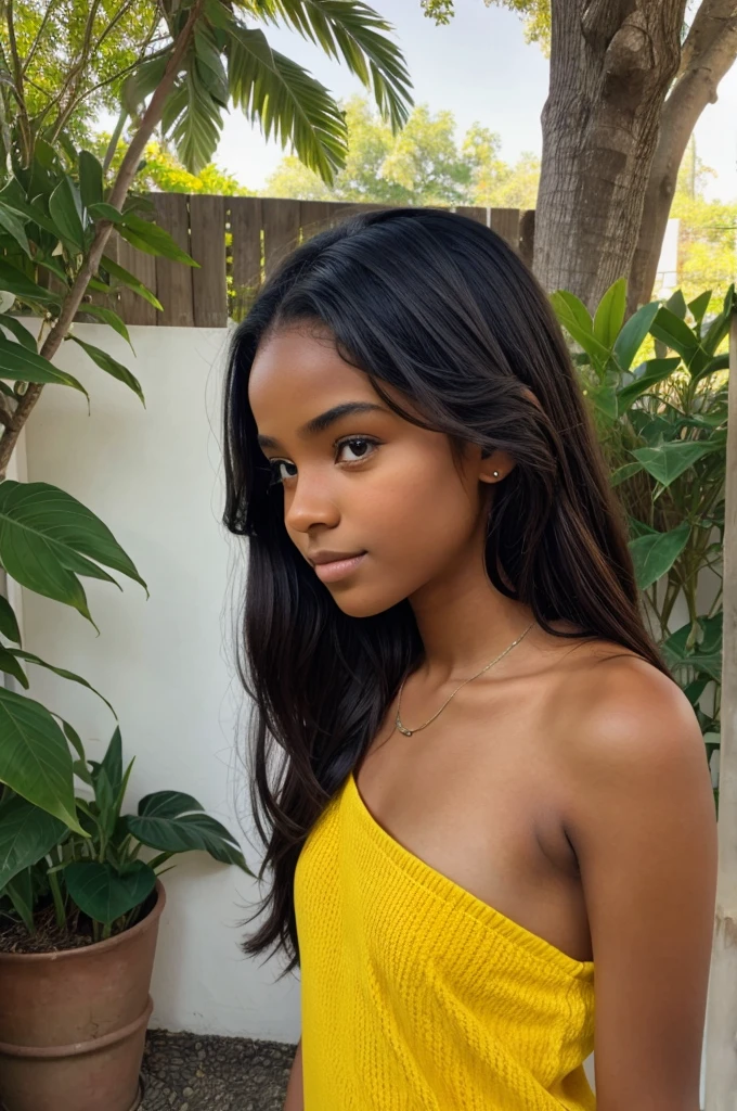 A 15 year old beautiful coloured girl